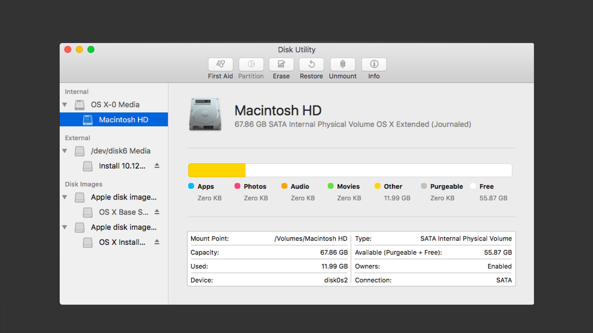 create partition on external hard drive for mac